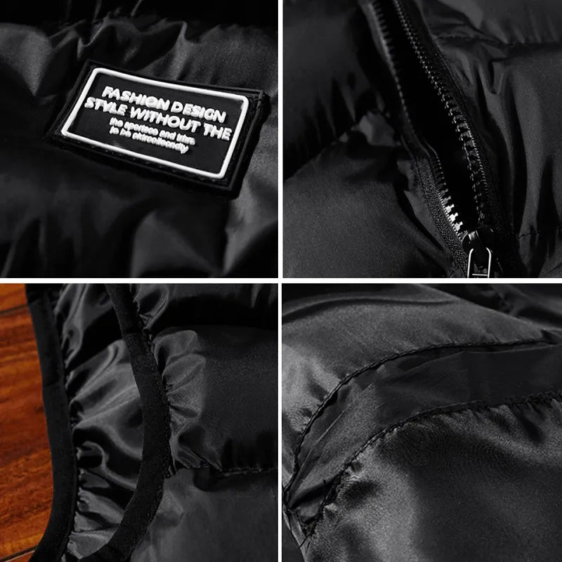 Clarence Quilted Vest Men – Sleeveless, Thermal Insulation & Zipper Closure