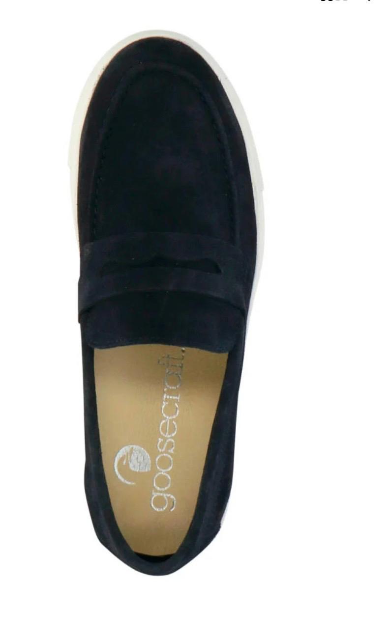 Goosecraft Donkerblauwe Loafers - Binnenkant
