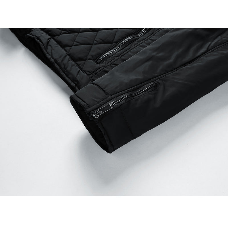 Emman Quilted Jacket Navy Blue – Light and Elegant for Men