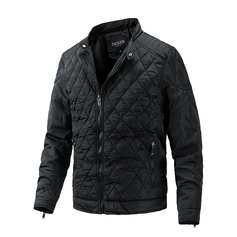 Emman Quilted Jacket Navy Blue – Light and Elegant for Men