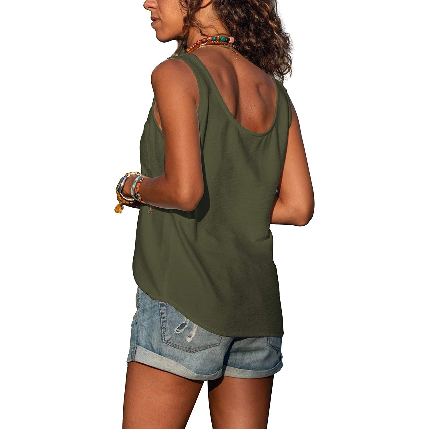 Blisse Women's Tank Top – Elegance Ibiza, Flattering Fit & Premium Materials