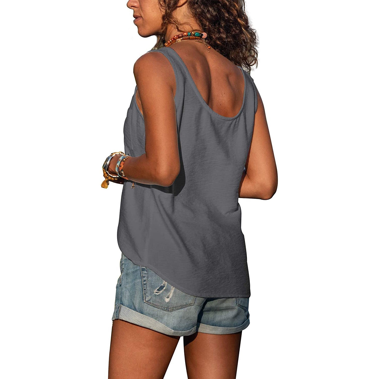 Blisse Women's Tank Top – Elegance Ibiza, Flattering Fit & Premium Materials