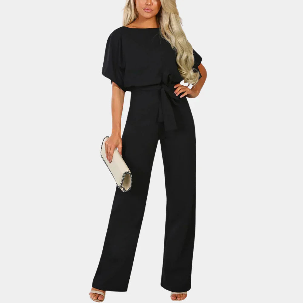 Sophia Jumpsuit Dam – Minimalistisk Jumpsuit med Elegant Skärning & Optimal Komfort