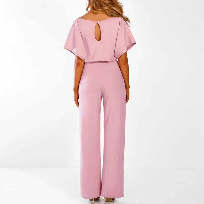 Sophia Jumpsuit Dam – Minimalistisk Jumpsuit med Elegant Skärning & Optimal Komfort