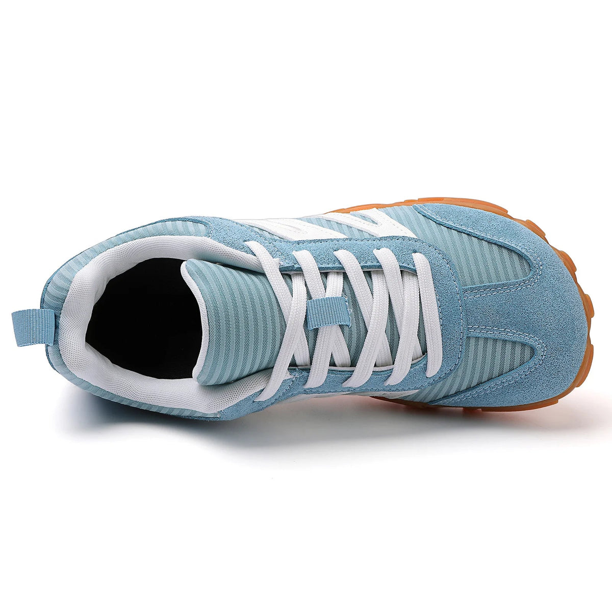 Arvid gröna sneakers med kontrasterande sidopaneler