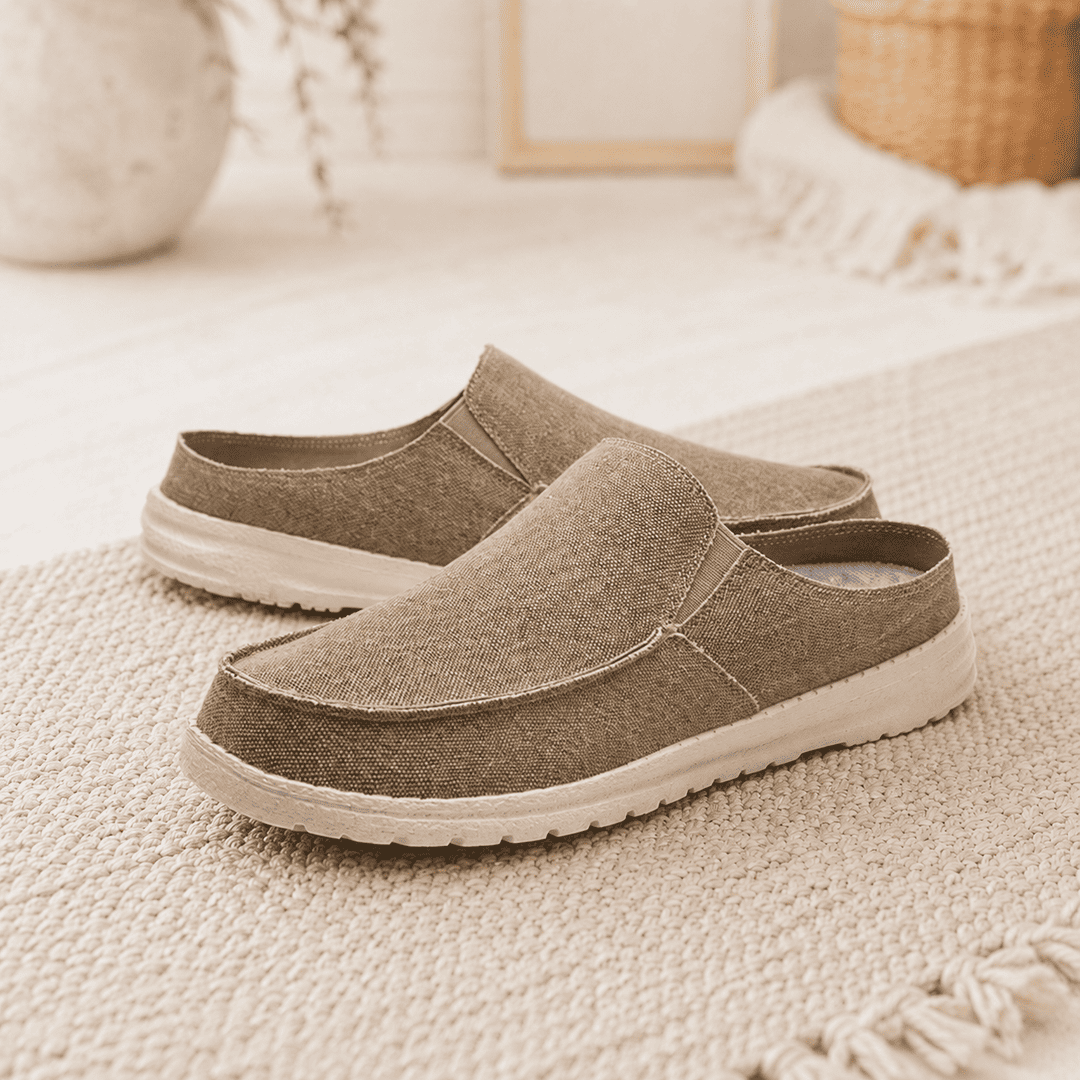 Drifto lätta sneakers för herr – stötdämpande sula och snörningsfri design