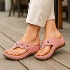 Liana rosa ortopediska sandaler för damer – perfekt vardagssko