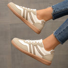 Nora sneakers khaki – lätta och andningsbara damskor