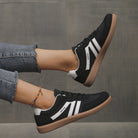 Leopardmönstrade ortopediska sneakers för dam – Nora