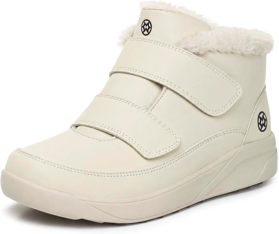 Nordvik vinter ankelboots på modell i casual vintermiljö