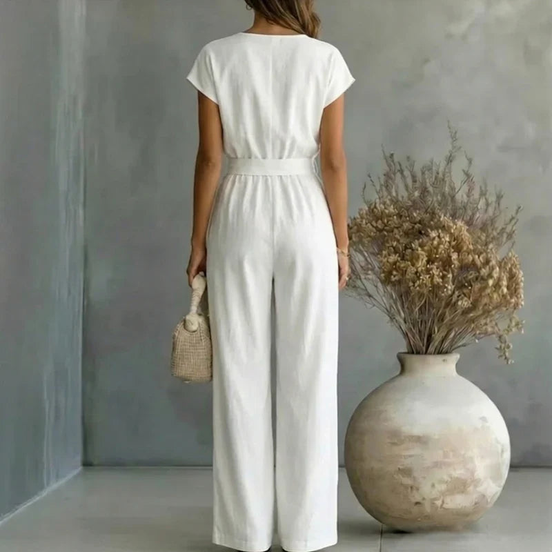 Storlekstabell och passformdetaljer för Saga jumpsuit