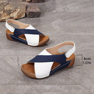 Valira ortopediska sandaler på fot – visande kildesign